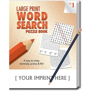 PUZZLE PACK, LARGE PRINT Word Search Puzzle Set - Volume 1