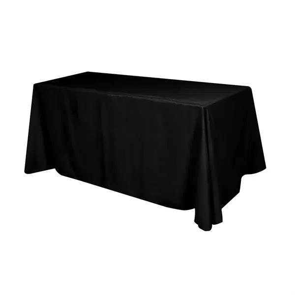 Flat Polyester 4-sided Table Cover - fits 6' standard table - Image 5