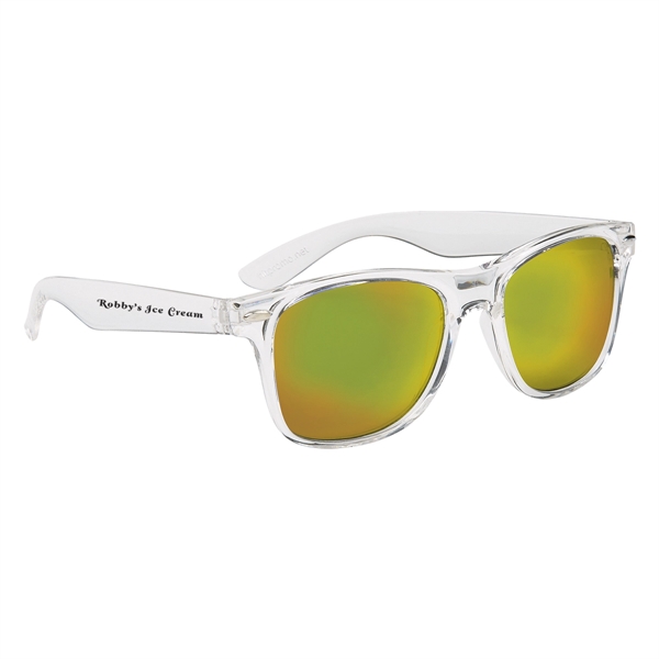 Crystalline Mirrored Malibu Sunglasses - Image 17