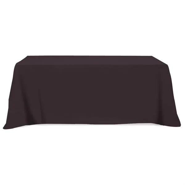 Flat Poly/Cotton 3-sided Table Cover - fits 8' table - Image 15