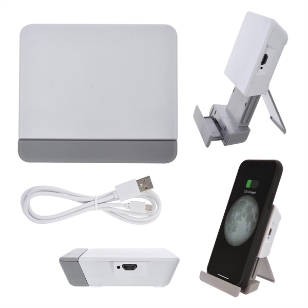 Compact Wireless Charging Pad & Stand - Image 2