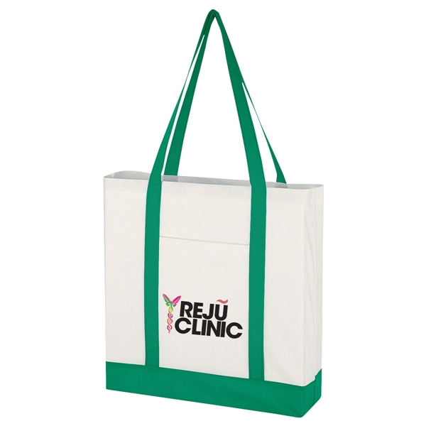 Non-Woven Tote Bag with Trim Colors - Image 13