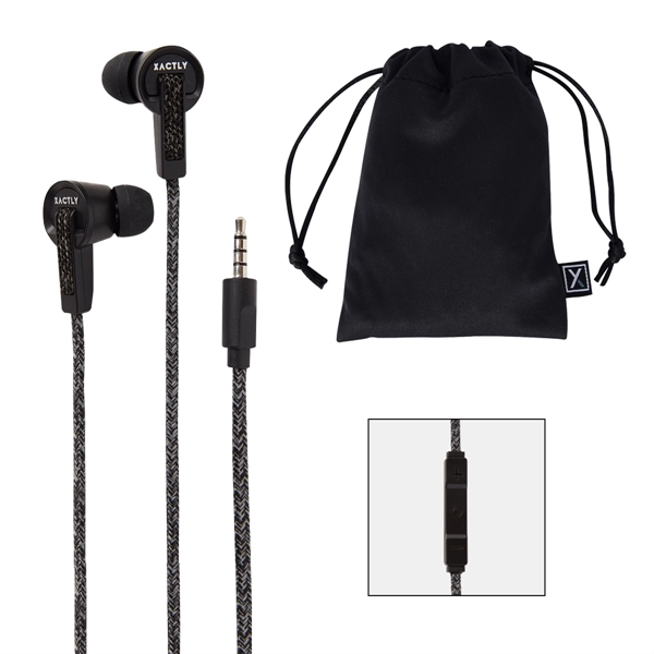 Krypton Wired Earbuds With Pouch - Image 14