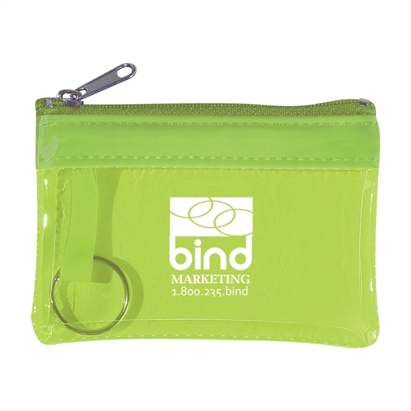Translucent Zippered Coin Pouch - Image 10