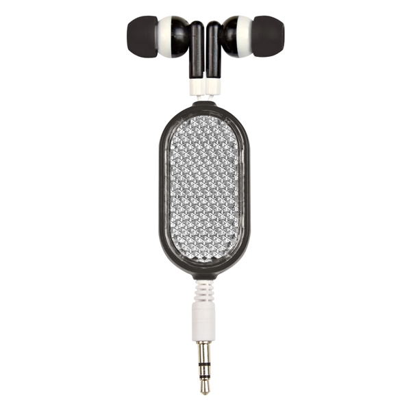 Retractable Reflective Earbuds - Image 6