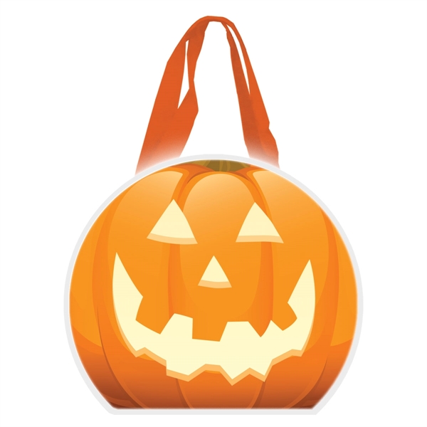 Reflective Halloween Pumpkin Tote Bag - Image 11