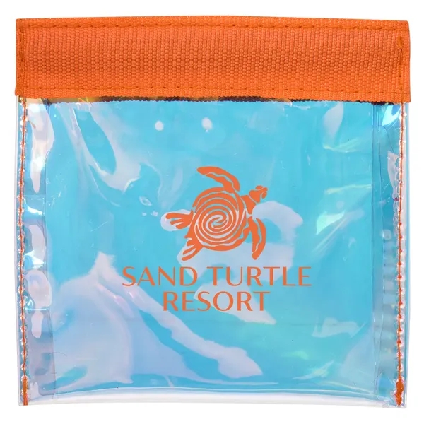 Iridescent Squeeze Tech Pouch - Image 10