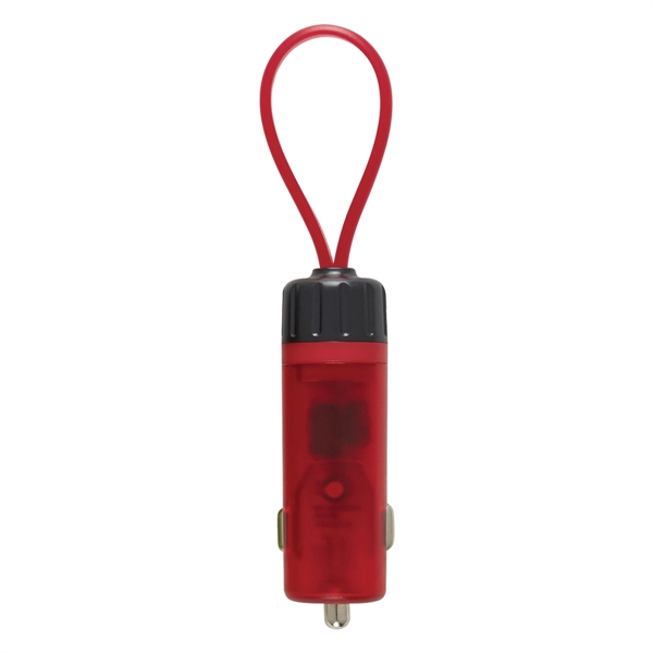 Luminous USB Car Charger Key Strap - Image 7