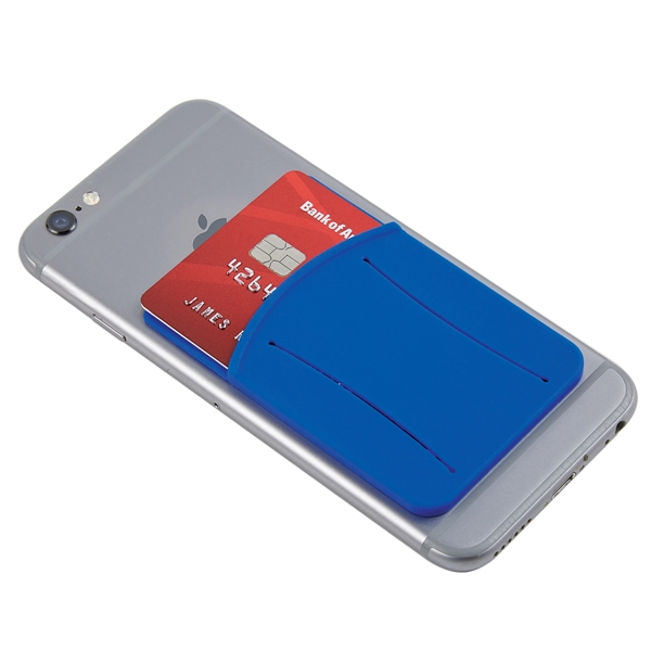 Silicone Phone Wallet With Finger Slot - Image 9