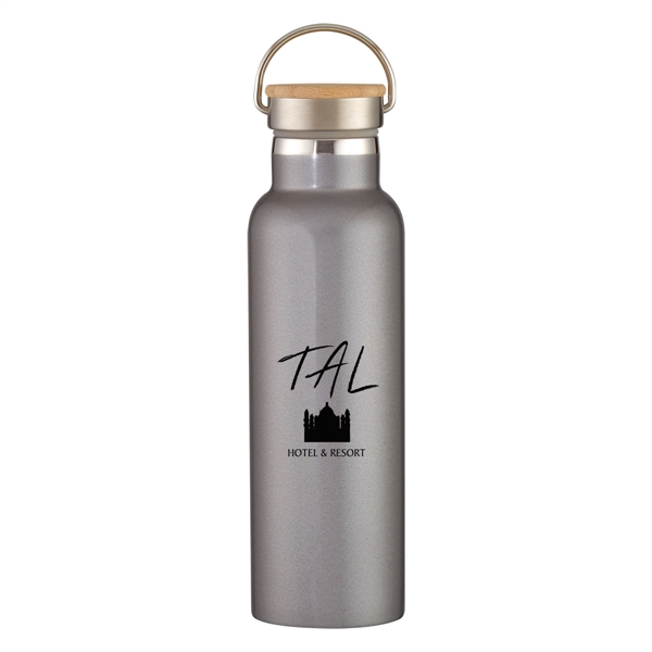 21 Oz. Liberty Stainless Steel Bottle With Wood Lid - Image 25