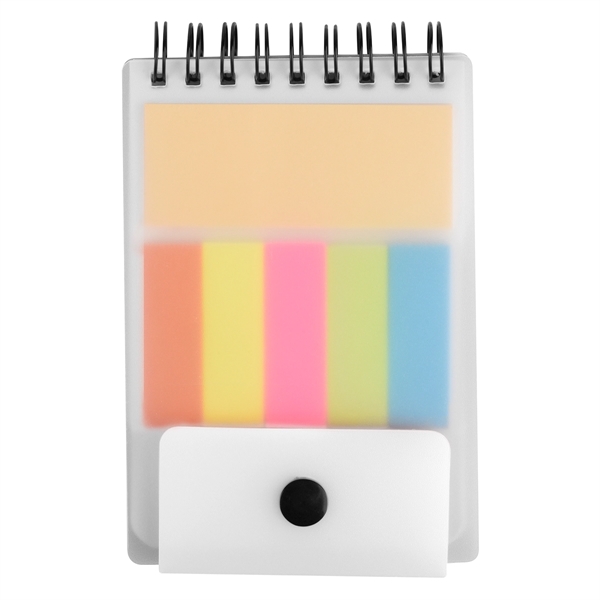 Spiral Jotter With Adhesive Notes & Flags - Image 8