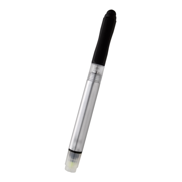 Illuminate 4-In-1 Highlighter Stylus Pen With LED - Image 7