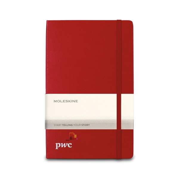 Moleskine® Hard Cover Ruled Large Expanded Notebook - Image 11
