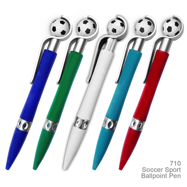 Soccer Ball Sports Ballpoint Pen - Image 2