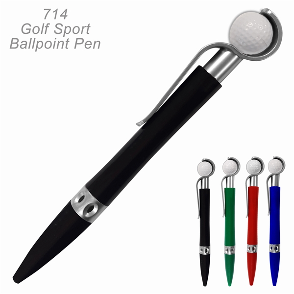 Golf Ball Sports Ballpoint Pen - Image 3