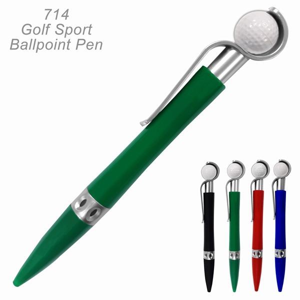 Golf Ball Sports Ballpoint Pen - Image 7