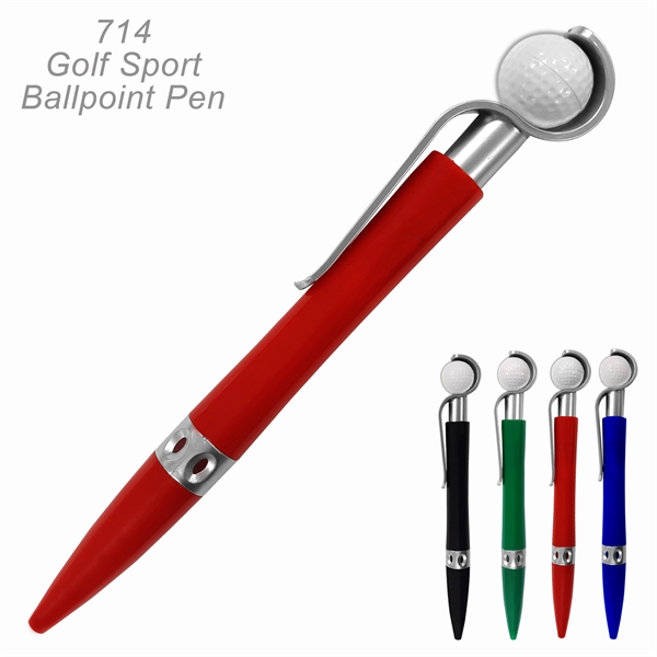 Golf Ball Sports Ballpoint Pen - Image 9