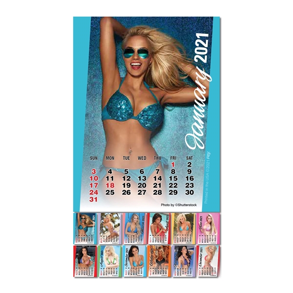 U.S.A. Shaped Peel-N-Stick® Calendar - Image 33