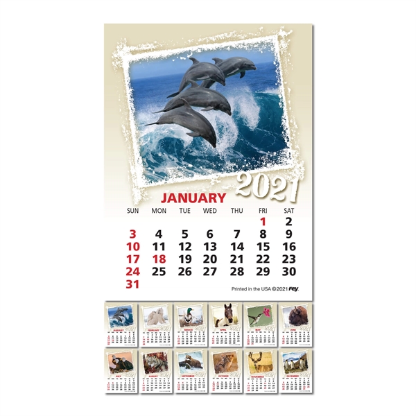 Steer Shaped Peel-N-Stick® Calendar - Image 34
