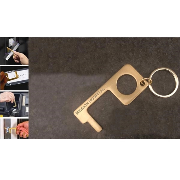 Solid Brass No-Touch Safety Tool - Image 3