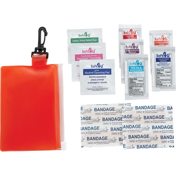 On The Go 12-Piece First Aid Pack - Image 31