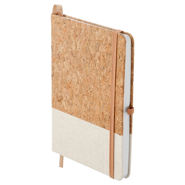 5" x 7" Cork and Jute Bound Notebook - Image 2
