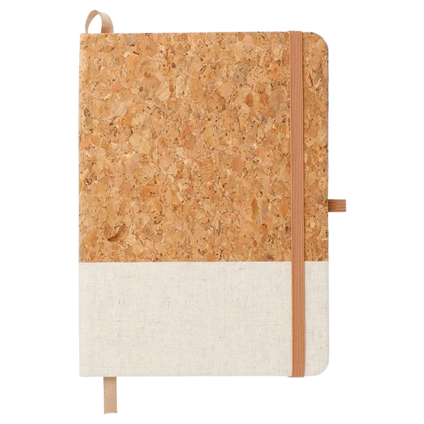 5" x 7" Cork and Jute Bound Notebook - Image 4