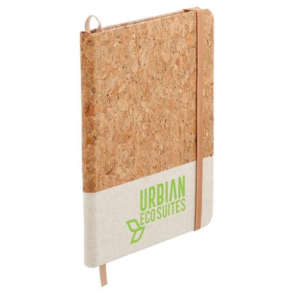 5" x 7" Cork and Jute Bound Notebook - Image 7