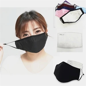 PM2.5 Anti-dust Cotton Mask W/filtering