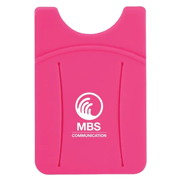 Silicone Phone Wallet With Finger Slot - Image 10