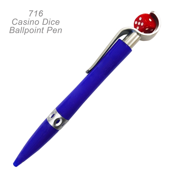 Casino Dice Ballpoint Pen - Image 4