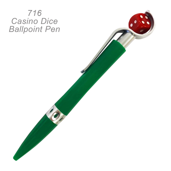 Casino Dice Ballpoint Pen - Image 6