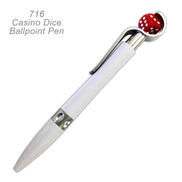 Casino Dice Ballpoint Pen - Image 10