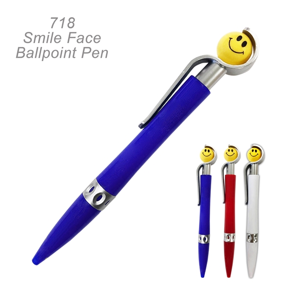 Smile Face Novelty Ballpoint Pen - Image 3
