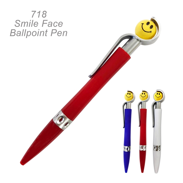 Smile Face Novelty Ballpoint Pen - Image 5