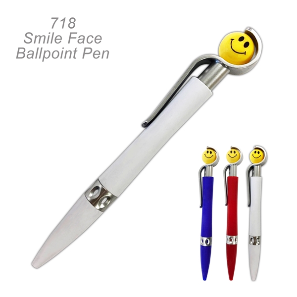 Smile Face Novelty Ballpoint Pen - Image 7