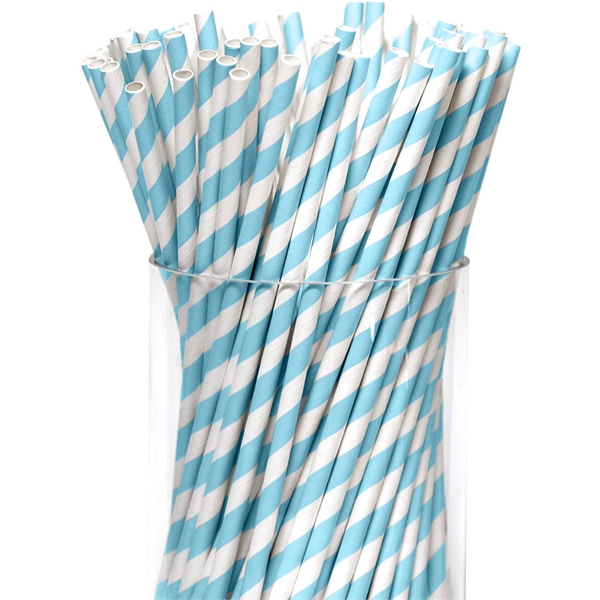 Recyclable Paper Straw (Custom Printed Logo) - Image 2