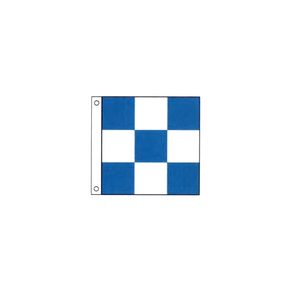 9 Square Checkered Printed Flags - Image 4