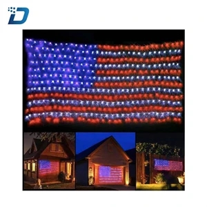 USA Flag Lights with 390 Super Bright LEDs