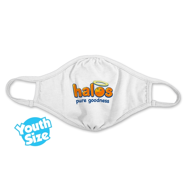 Reusable Eco-friendly Youth Mask - Full-Color Transfer - Image 1