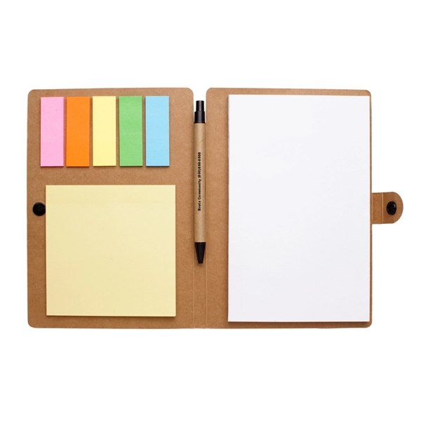 Large Snap Notebook with Desk Essentials - Image 3