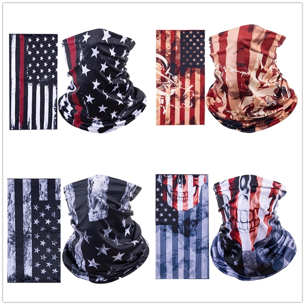 National Flag Face Covering Magic Face Scarf Neck Headwear - Image 1