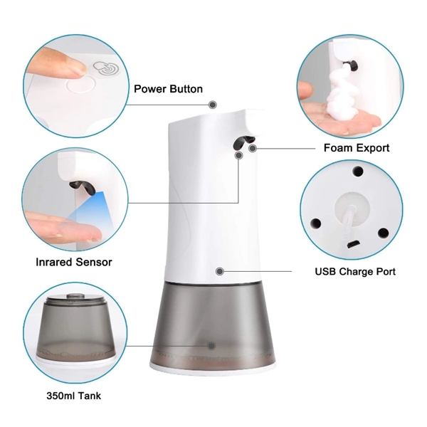 Touchless Automatic Foaming Soap Dispenser - Image 2