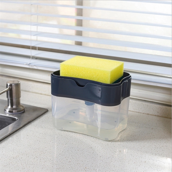 Soap Dispenser for Kitchen With Sponge Holder - Image 6