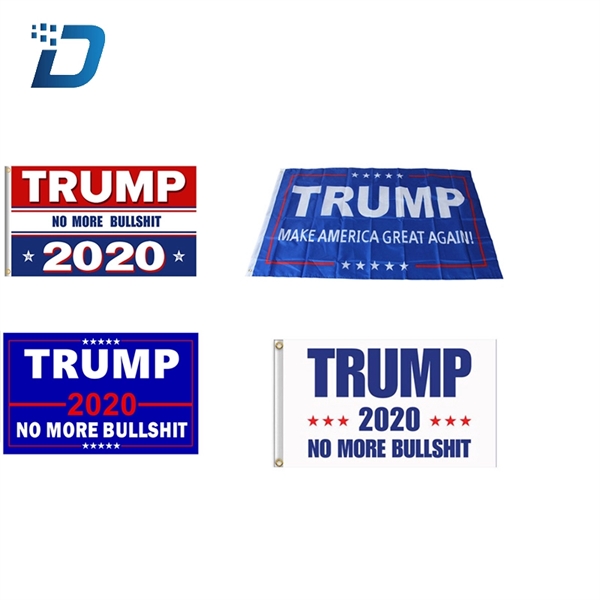 Donald Trump President 2020 Keep America Flag - Image 1