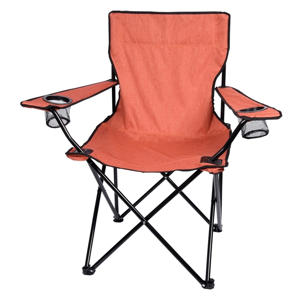 Heathered Folding Chair With Carrying Bag - Image 12
