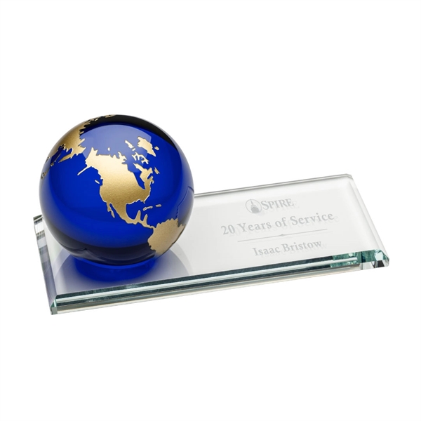 Fairfield Globe Award - Blue - Image 2
