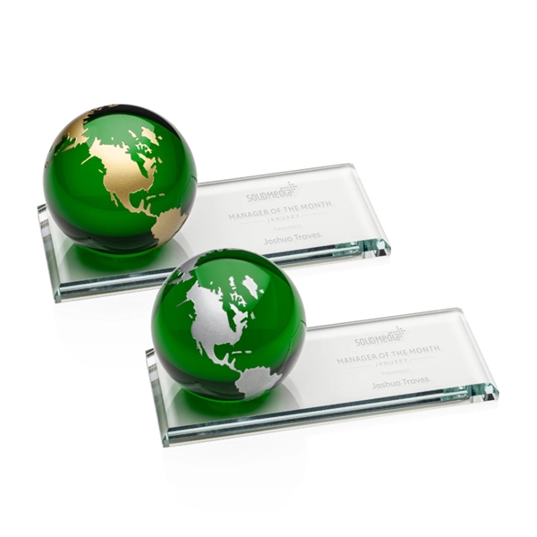 Fairfield Globe Award - Green - Image 1
