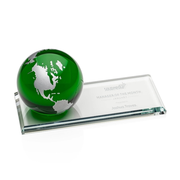 Fairfield Globe Award - Green - Image 3