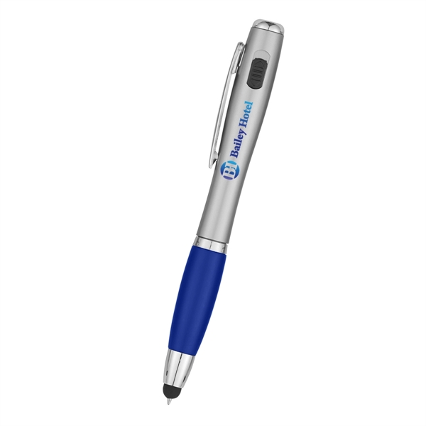 Trio Pen With LED Light And Stylus - Image 16